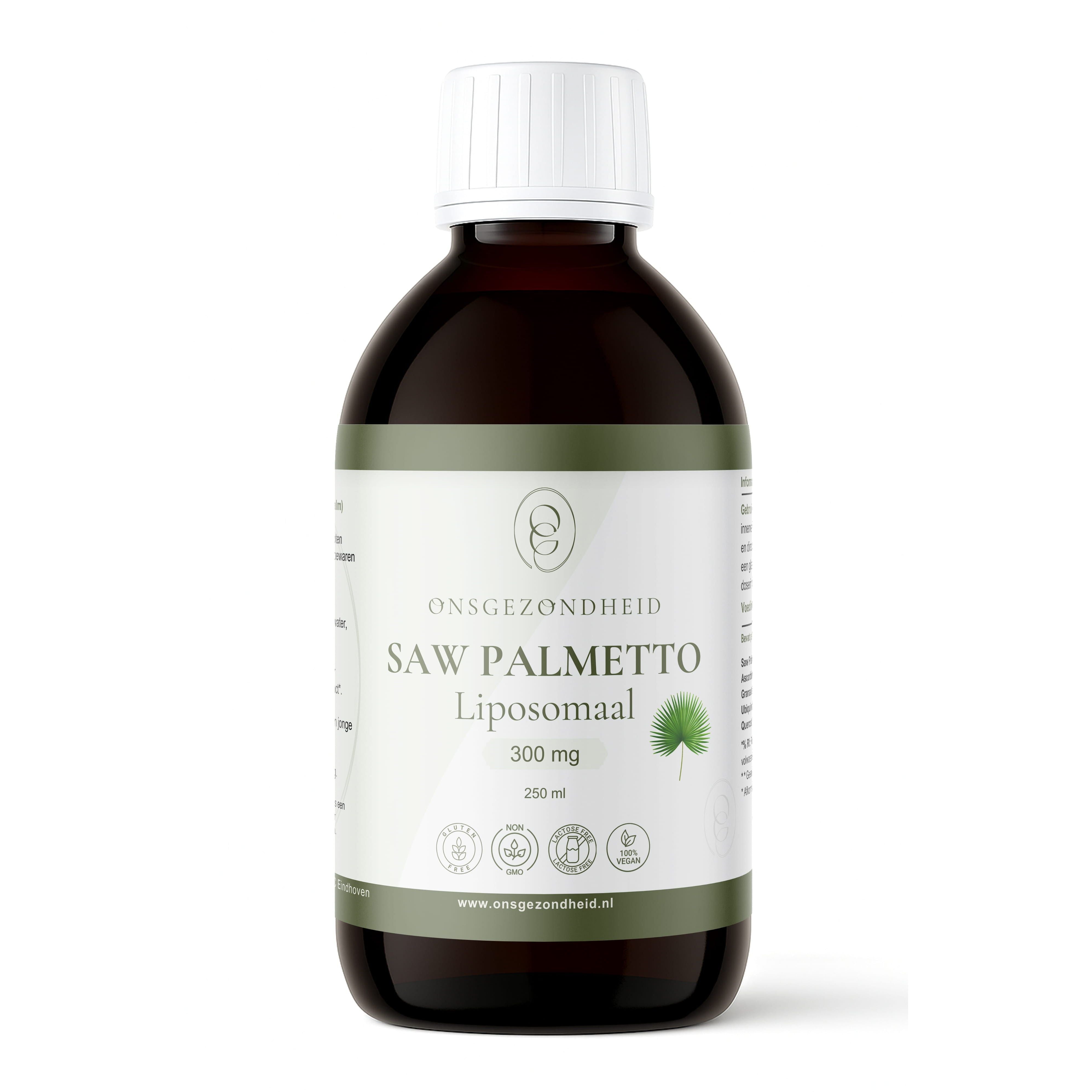 Liposomale Saw Palmetto / Zegepalm - Vloeibaar
