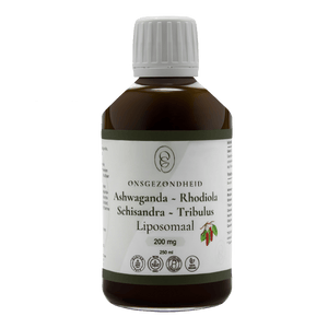 Stresskiller - Liposomale Ashwaganda, Rhodiola, Schisandra, Tribulus