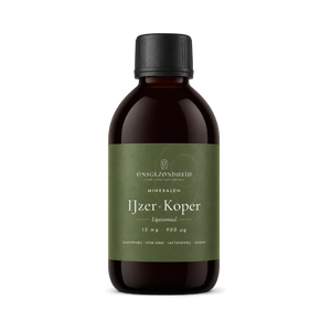 OnsGezondheid Liposomale IJzer + Koper 250 ml
