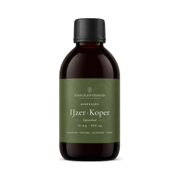 OnsGezondheid Liposomale IJzer + Koper 250 ml