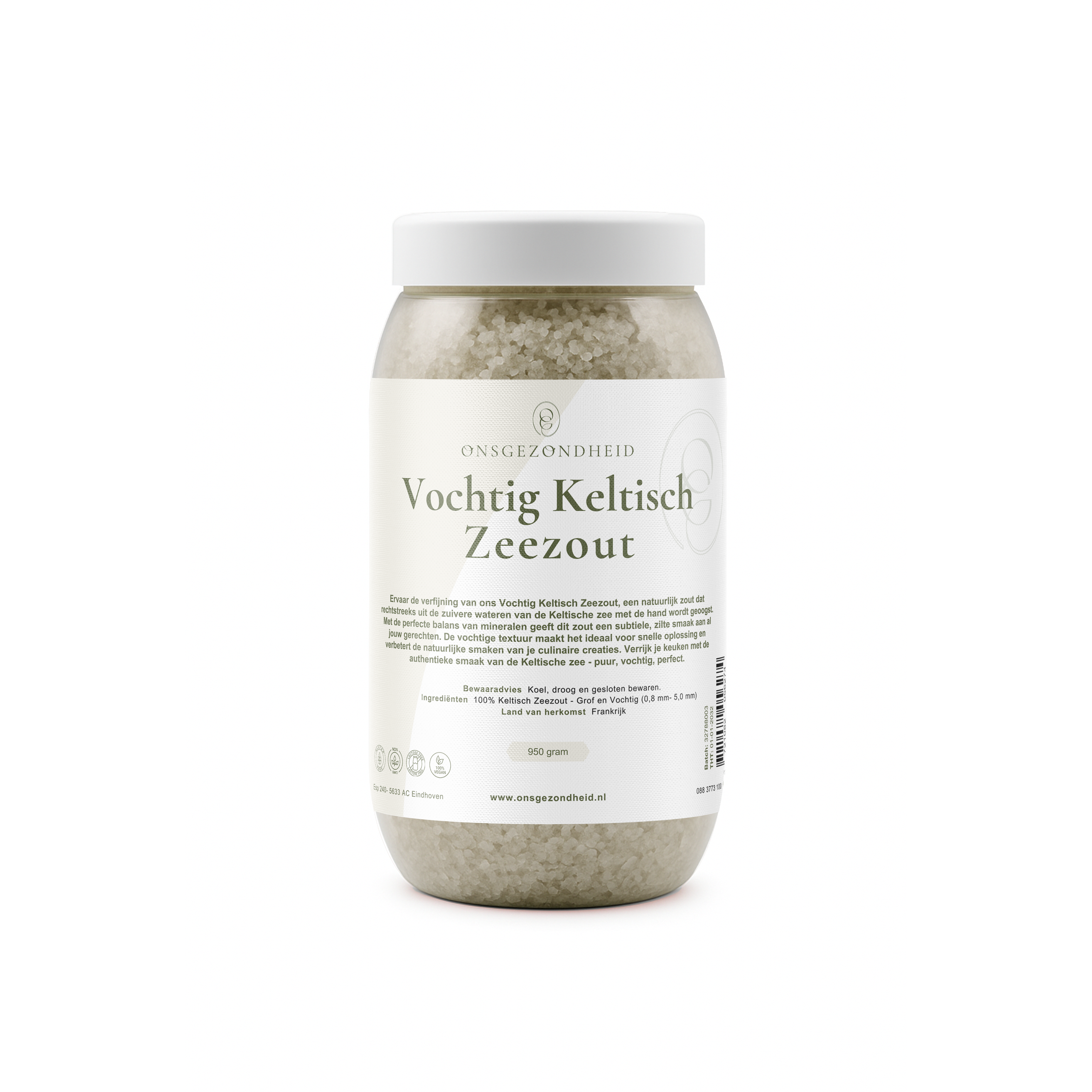 Vochtig Keltisch Zeezout 950 GRAM