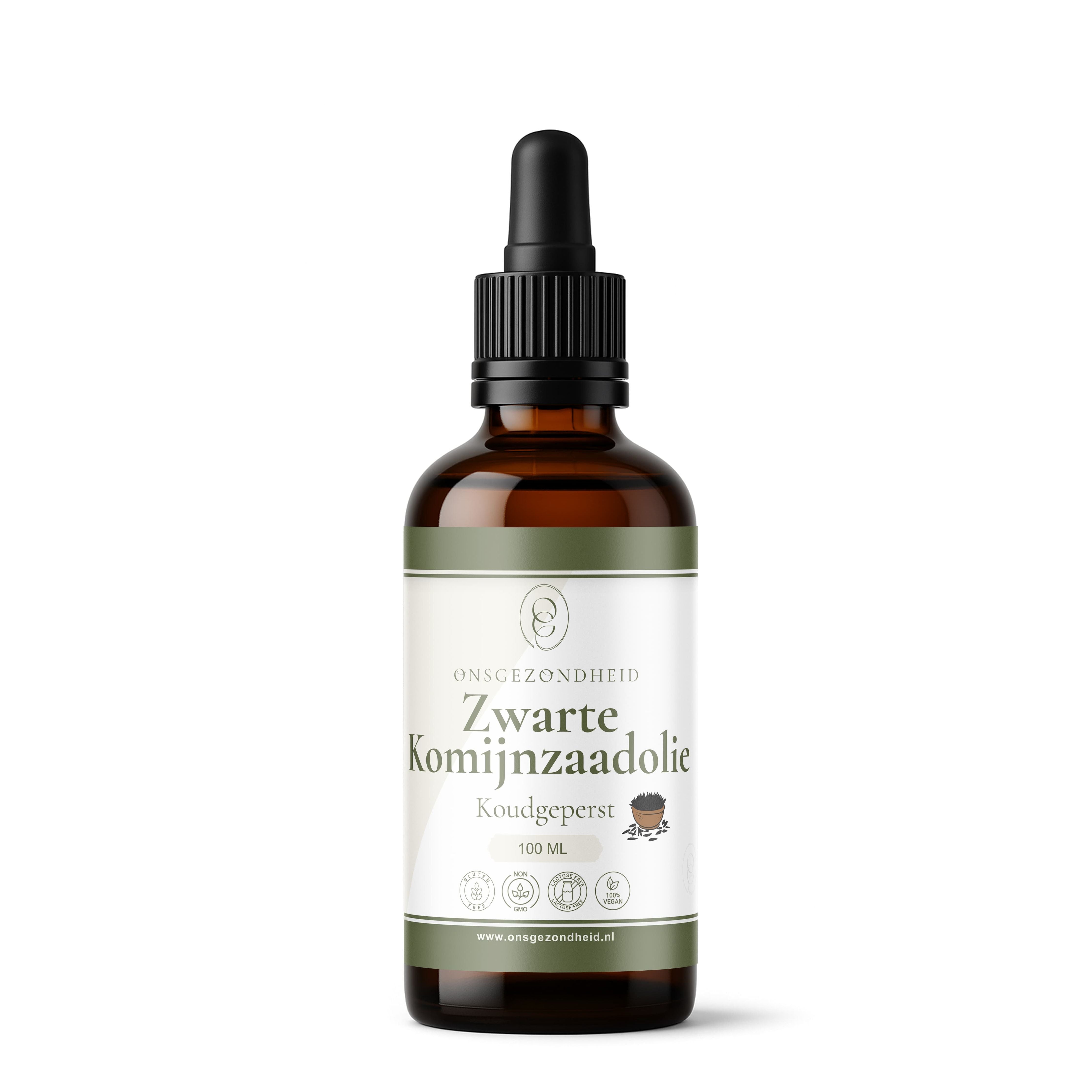 Zwarte komijnzaadolie - Zware Zaadolie - 100 ML