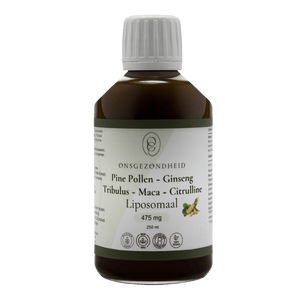 Testosteron Booster - Liposomale Pine Pollen, Ginseng, Tribulus, Maca, Citrulline